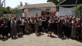 Прошла церемония захоронения останков шехида I Карабахской войны (ФОТО) (Обновлено)