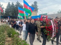 В Баку прошла церемония захоронения останков шехида I Карабахской войны (ФОТО) (Обновлено)