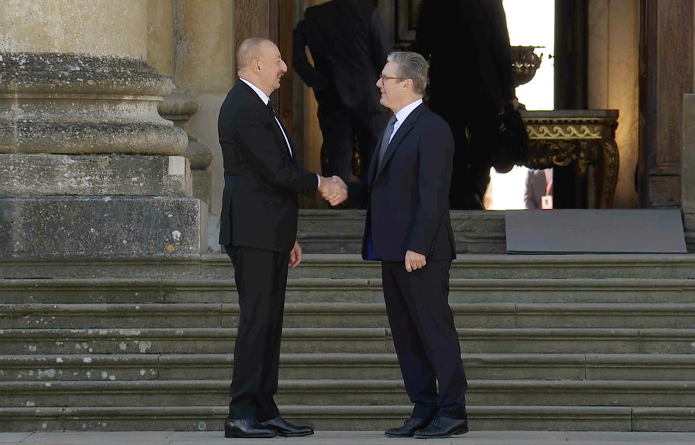 President Ilham Aliyev is on working visit to United Kingdom to participate in 4th EPC summit (PHOTO/VIDEO)