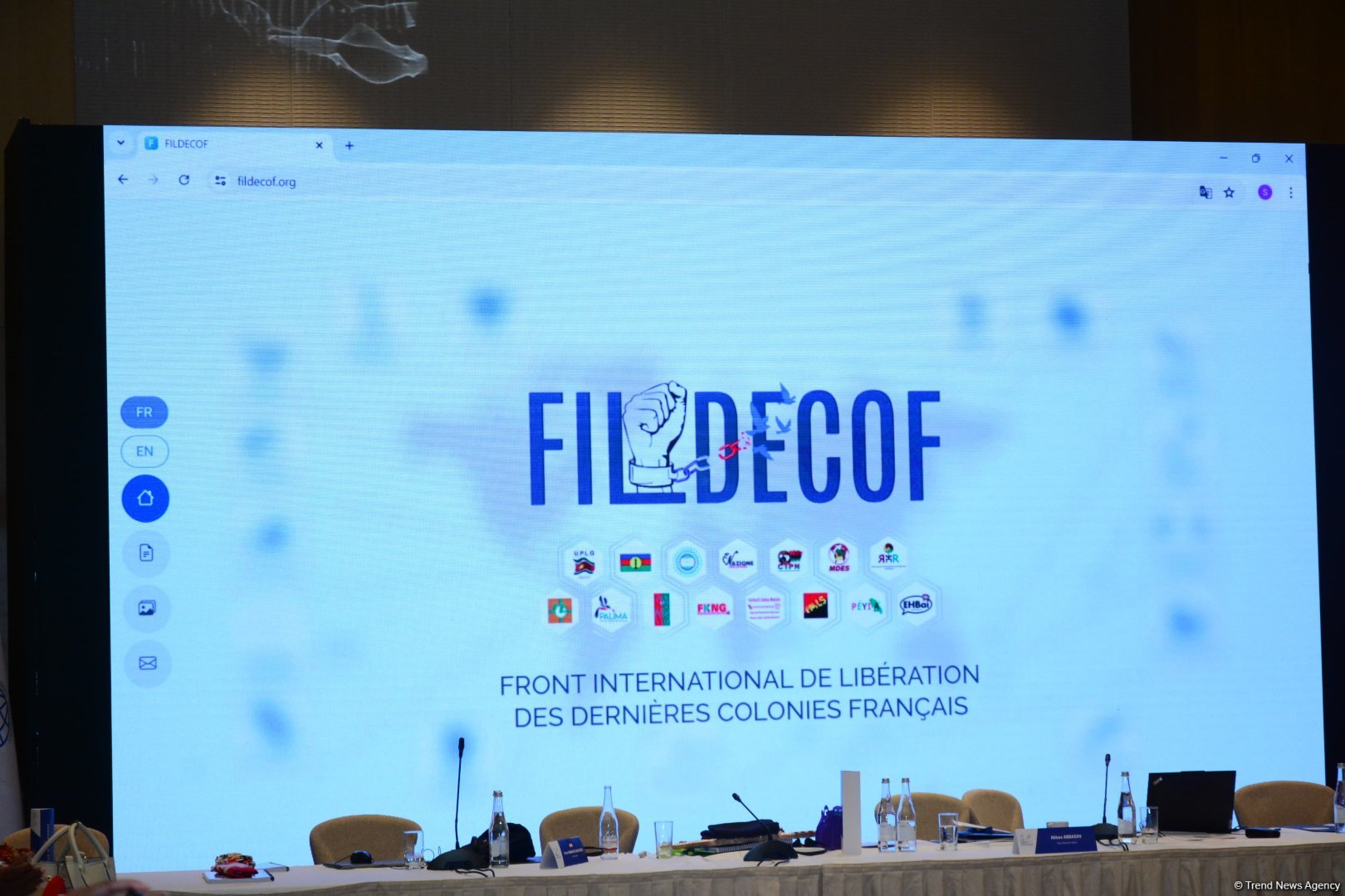 International Liberation Front launches website