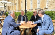 President Ilham Aliyev, Hungarian PM hold talks in Oxford (PHOTO/VIDEO)
