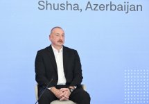 Президент Ильхам Алиев выступил на II Шушинском глобальном медиафоруме (ФОТО/ВИДЕО)