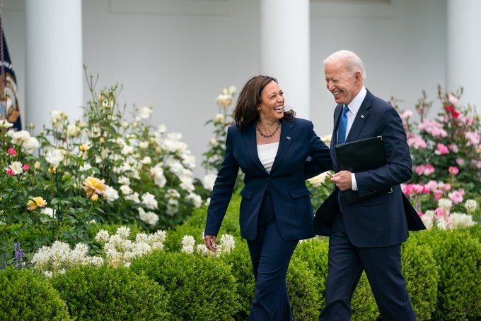 Biden expresses support for Kamala Harris as new presidential candidate