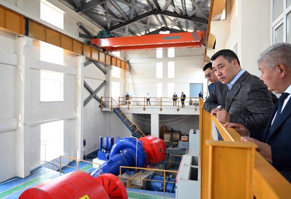 Kyrgyzstan launches small hydro-electric power plant