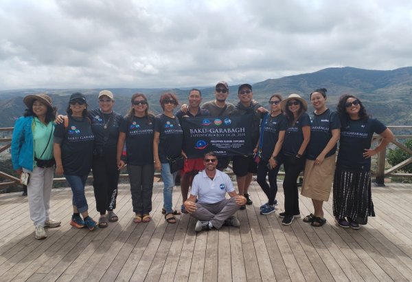 Delegation of foreign travelers visits Azerbaijan's Lachin (PHOTO)