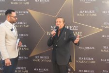 Мафиози из фильма "Крестный отец" заложил звезду в Sea Breeze Walk of Fame в Баку (ФОТО)