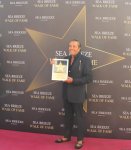 Мафиози из фильма "Крестный отец" заложил звезду в Sea Breeze Walk of Fame в Баку (ФОТО)