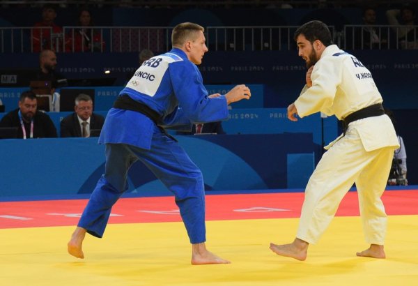 Azerbaijani judoka ends Olympic run in Paris (PHOTO)