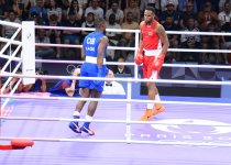 Азербайджанский боксер вышел в 1/4 финала Олимпиады (ФОТО)