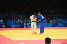 Азербайджанский дзюдоист завершил выступление на Олимпиаде в Париже (ФОТО)