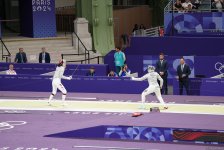 Париж-2024: Азербайджанская фехтовальщица Анна Башта вышла в 1/8 финала (ФОТО)
