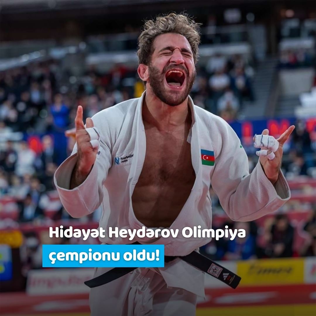 Первый вице-президент Мехрибан Алиева поделилась публикацией в связи с завоеванием Хидаятом Гейдаровым звания Олимпийского чемпиона (ФОТО/ВИДЕО)