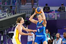 Azerbaijan's women's 3x3 basketball national team ends Olympic run