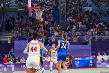 Azerbaijan's women's 3x3 basketball national team ends Olympic run