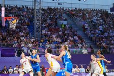 Azerbaijan's women's 3x3 basketball national team ends Olympic run