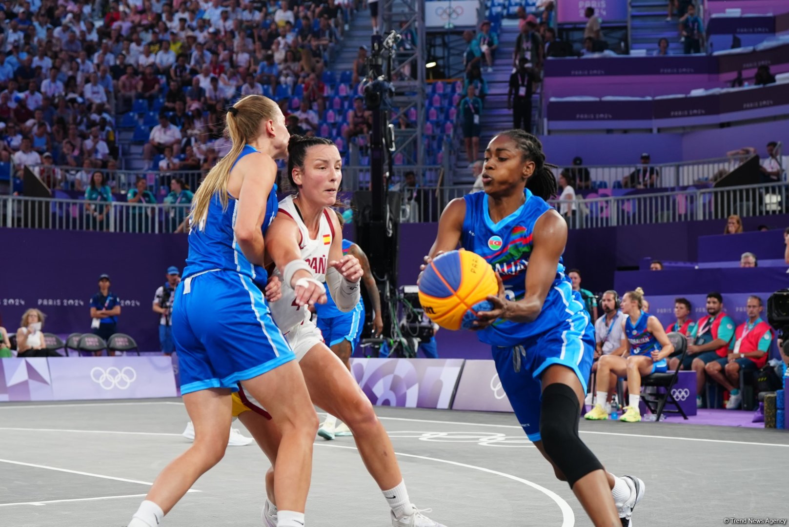 Azerbaijan's women's 3x3 basketball national team ends Olympic run