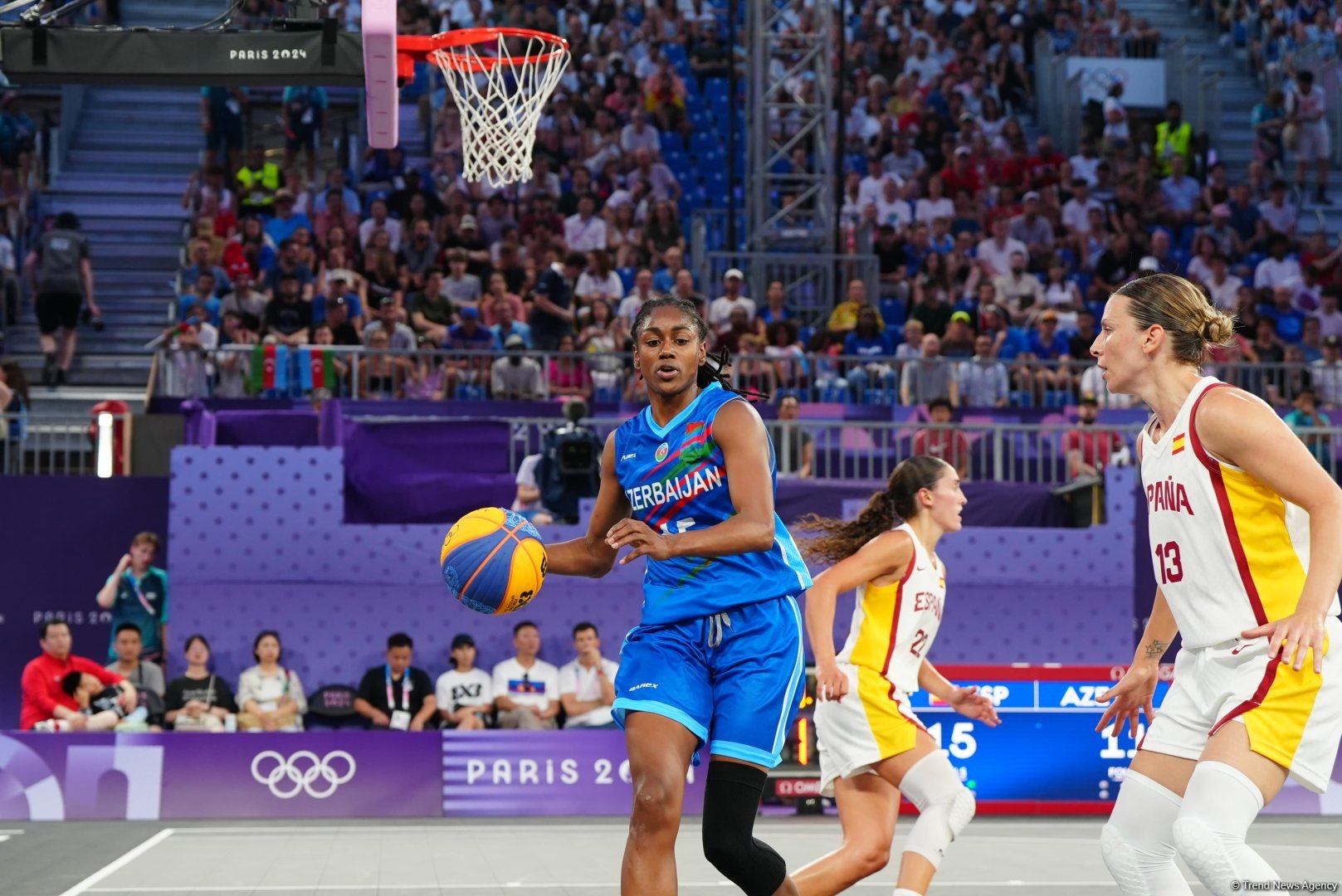Azerbaijan's women's 3x3 basketball national team ends Olympic run
