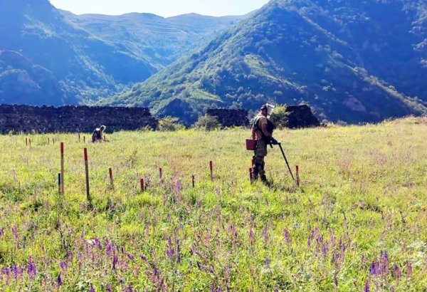 Demining operations underway in Azerbaijan's liberated territories (PHOTO)
