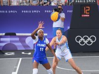 Azerbaijani women's 3x3 basketball team loses in 3rd round at Paris Olympics (PHOTO)
