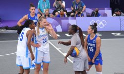 Azerbaijani women's 3x3 basketball team loses in 3rd round at Paris Olympics (PHOTO)