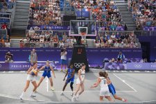 Paris 2024: Azerbaijani women's 3x3 basketball team faces defeat