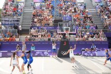 Paris 2024: Azerbaijani women's 3x3 basketball team faces defeat