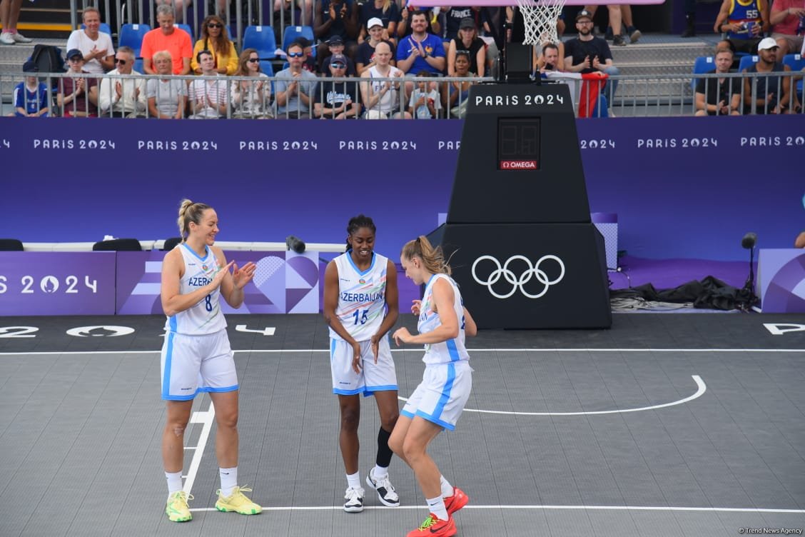 Azerbaijani women's 3x3 basketball team loses in 3rd round at Paris Olympics (PHOTO)
