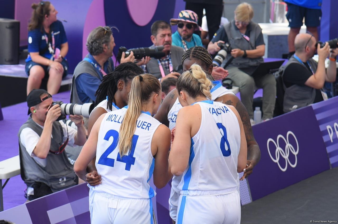 Azerbaijani women's 3x3 basketball team loses in 3rd round at Paris Olympics (PHOTO)