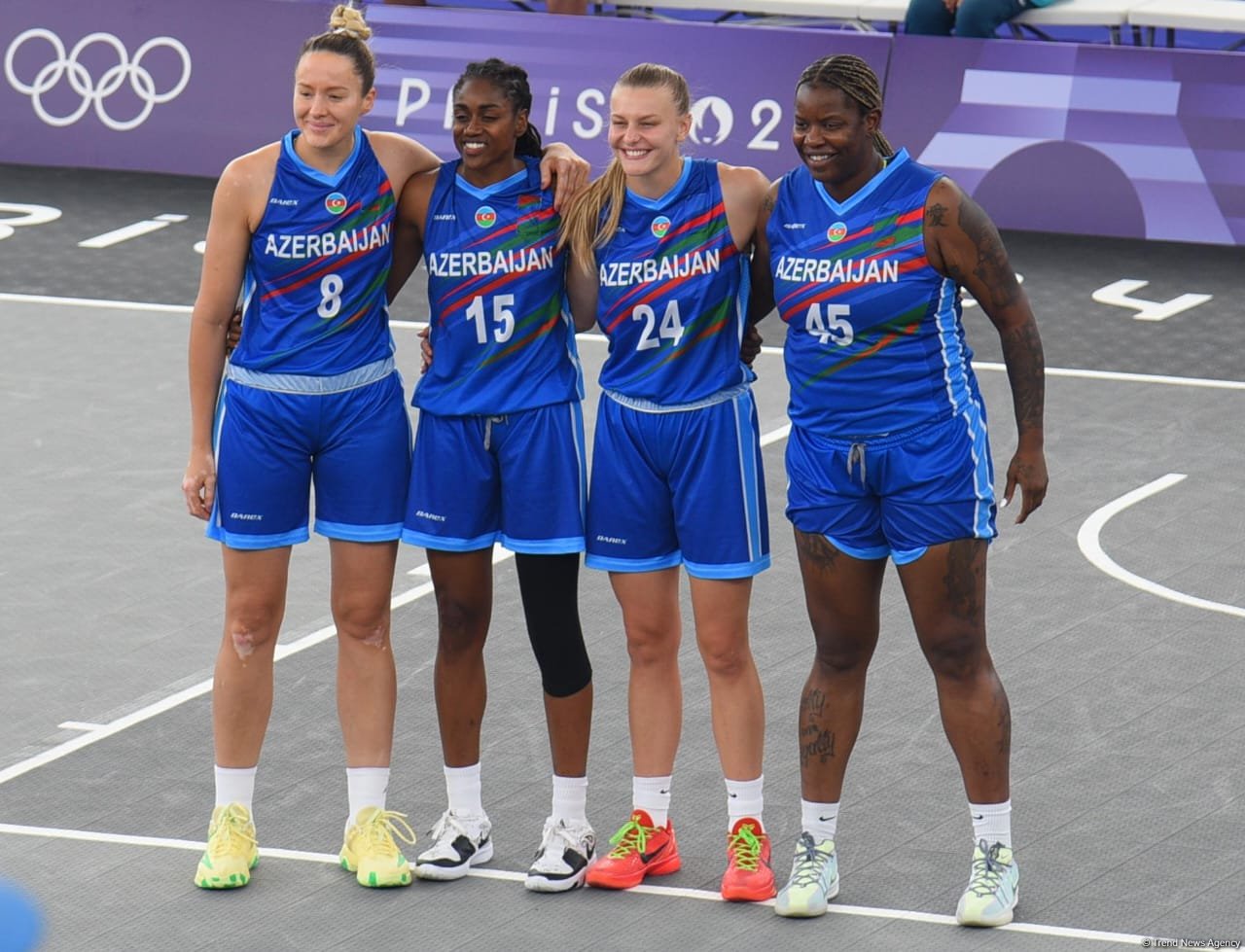 Paris 2024: Azerbaijani women's 3x3 basketball team faces defeat