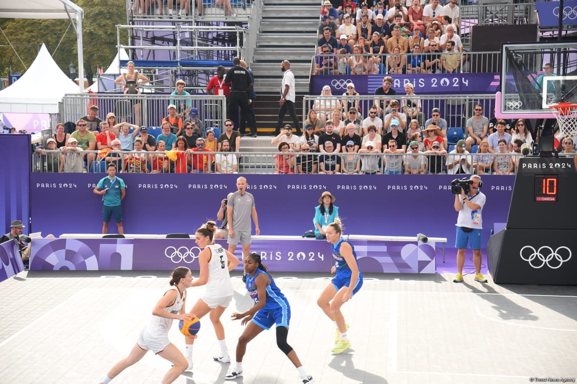 Paris 2024: Azerbaijani women's 3x3 basketball team faces defeat