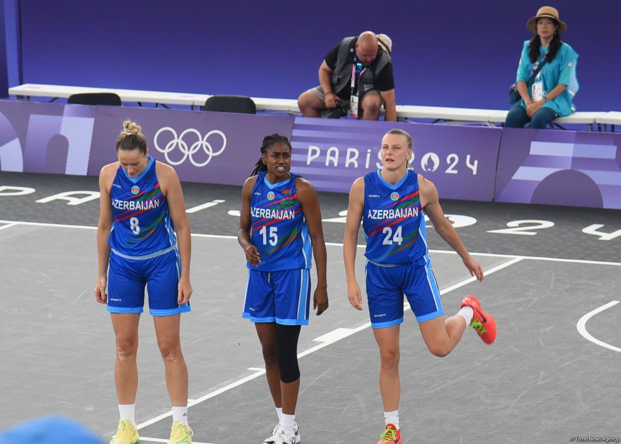 Paris 2024: Azerbaijani women's 3x3 basketball team faces defeat