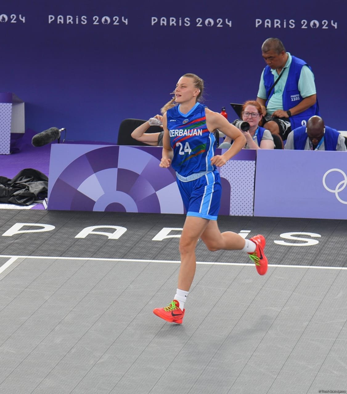 Paris 2024: Azerbaijani women's 3x3 basketball team faces defeat
