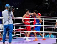 Азербайджанский боксер завершил выступление на Олимпиаде в Париже (ФОТО)
