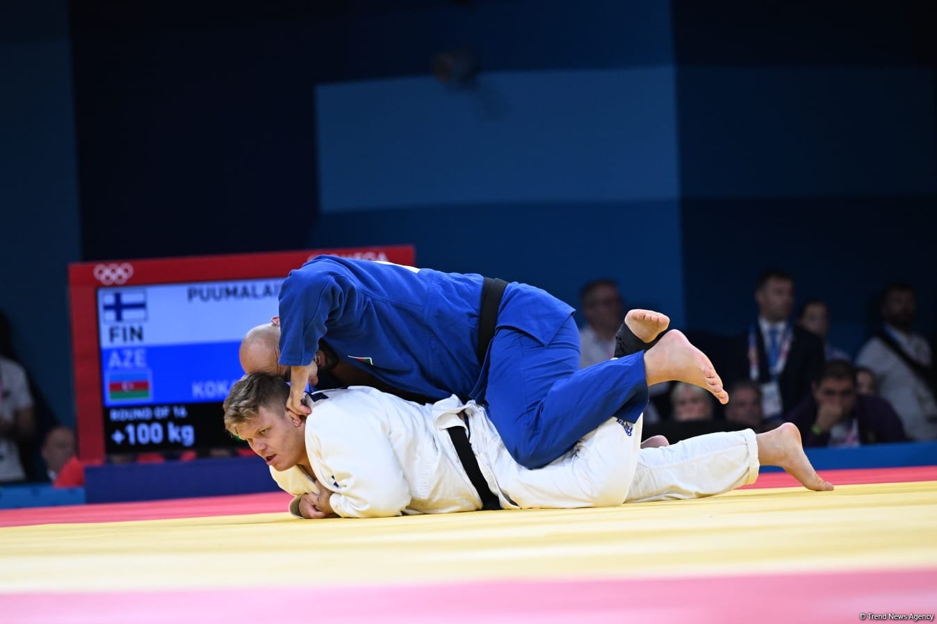 Азербайджанский дзюдоист вышел в 1/4 финала на Олимпийских играх в Париже (ФОТО/ВИДЕО)