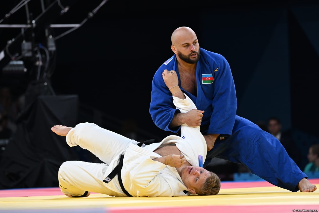 Азербайджанский дзюдоист вышел в 1/4 финала на Олимпийских играх в Париже (ФОТО/ВИДЕО)