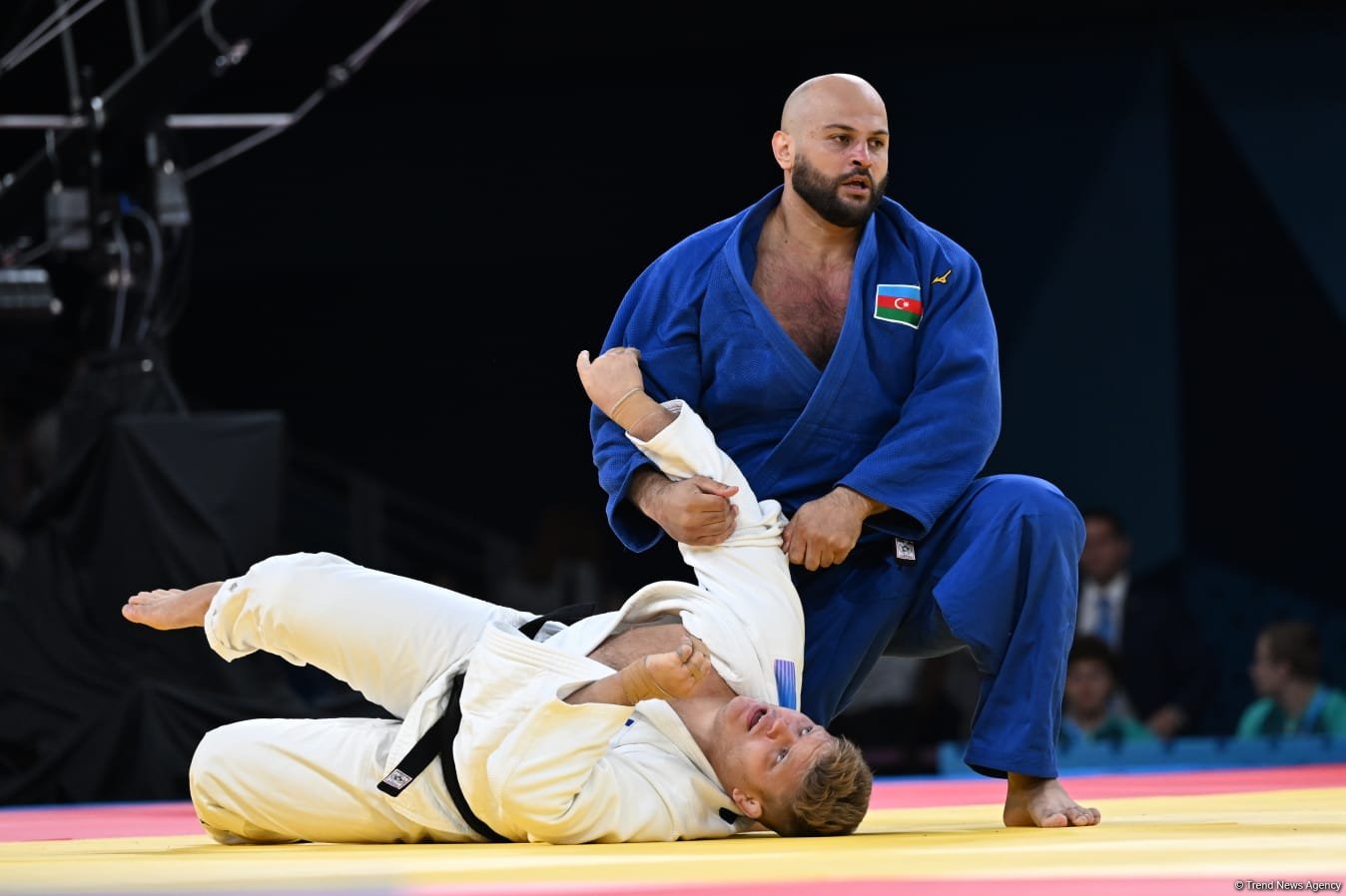 Азербайджанский дзюдоист вышел в 1/4 финала на Олимпийских играх в Париже (ФОТО/ВИДЕО)