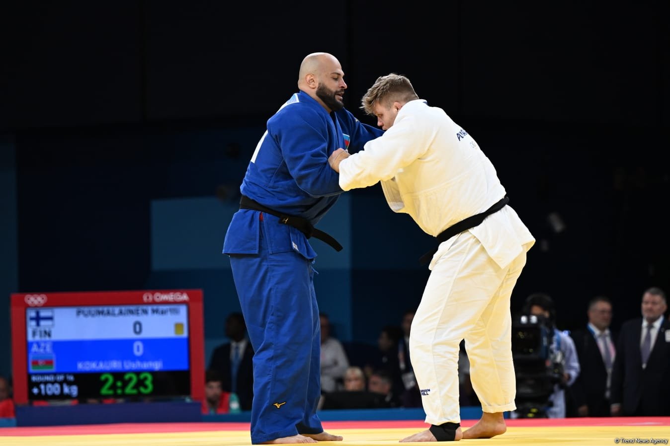 Азербайджанский дзюдоист вышел в 1/4 финала на Олимпийских играх в Париже (ФОТО/ВИДЕО)