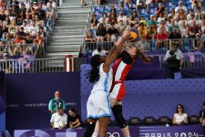 Azerbaijan Women's 3x3 Basketball Team Plays Its Last Game