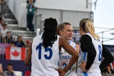 Azerbaijan Women's 3x3 Basketball Team Plays Its Last Game