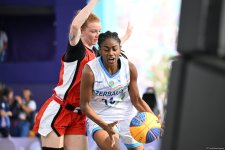 Azerbaijan Women's 3x3 Basketball Team Plays Its Last Game