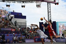 Azerbaijan Women's 3x3 Basketball Team Plays Its Last Game