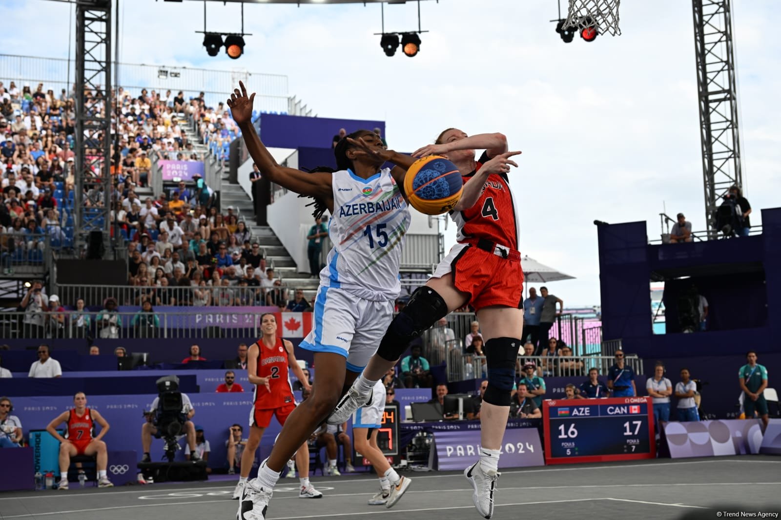 Azerbaijan Women's 3x3 Basketball Team Plays Its Last Game