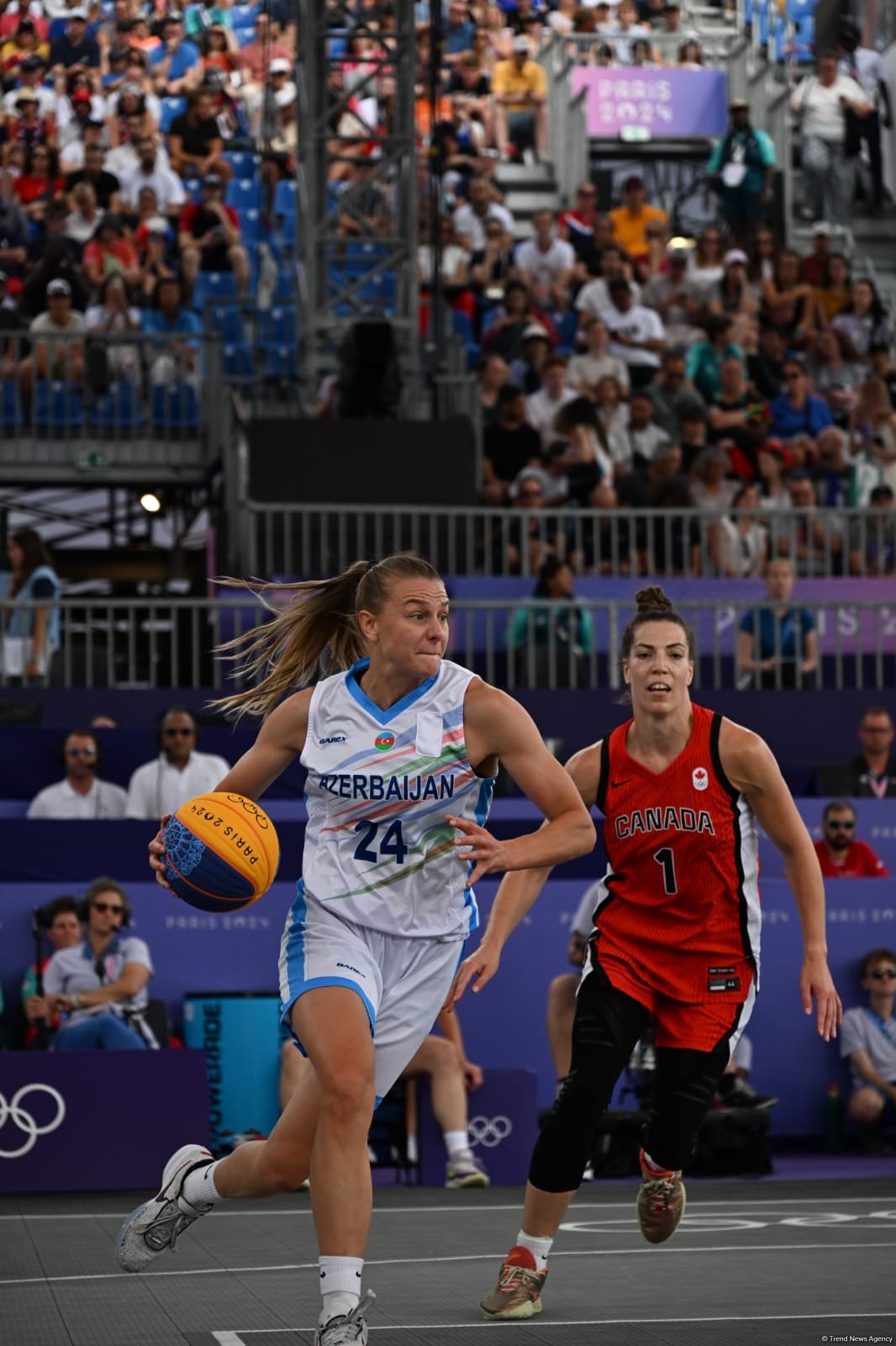 Azerbaijan Women's 3x3 Basketball Team Plays Its Last Game