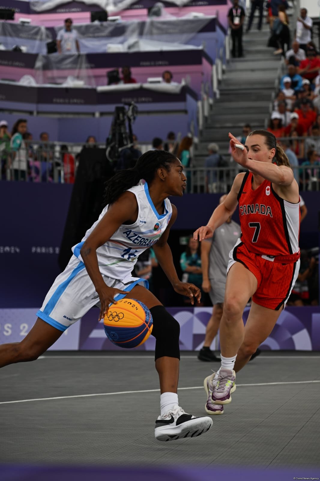 Azerbaijan Women's 3x3 Basketball Team Plays Its Last Game