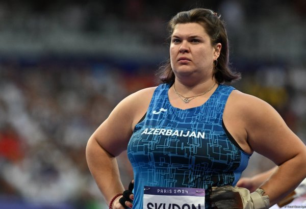 Азербайджанская спортсменка Анна Скидан выступила в финале соревнований по метанию диска на Олимпиаде (ФОТО)
