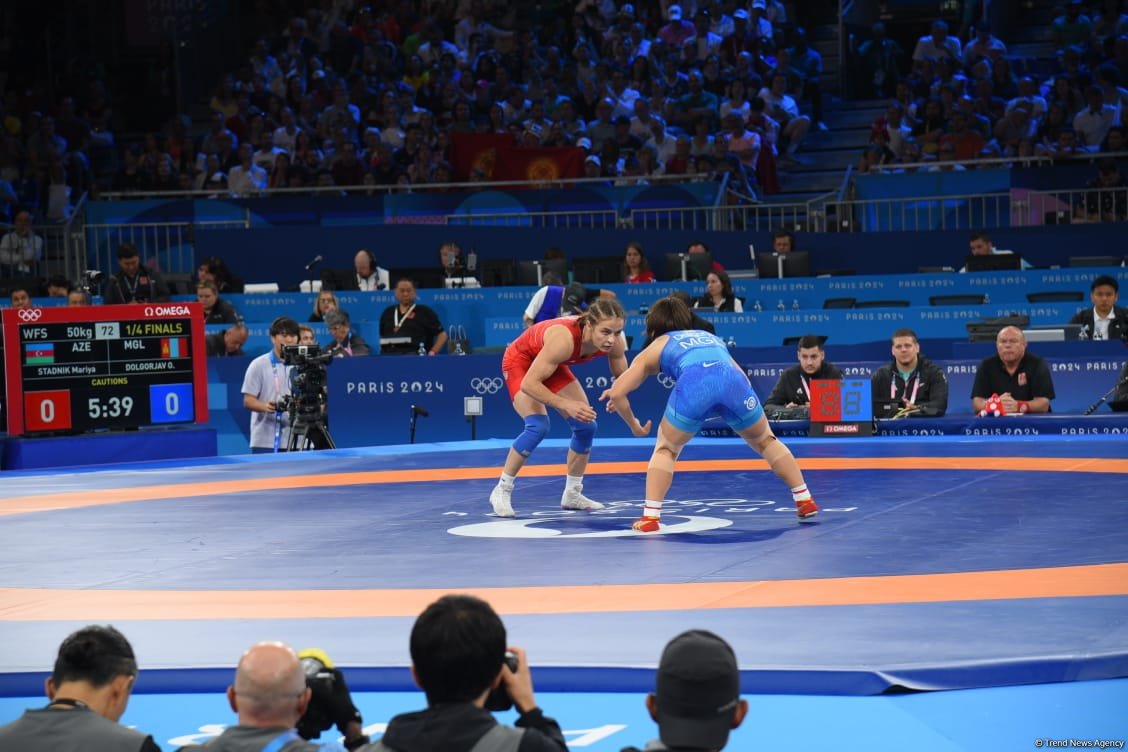 Azerbaijani wrestler Mariya Stadnik concludes her performance at Paris Olympics (PHOTO)
