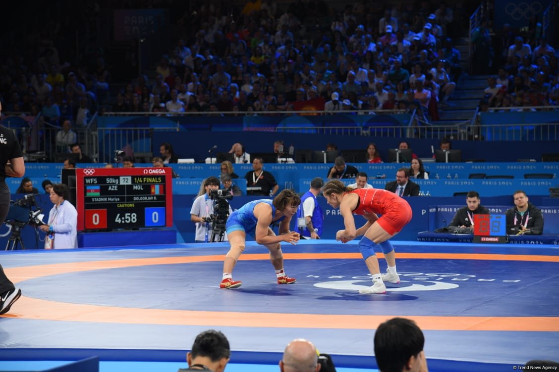 Azerbaijani wrestler Mariya Stadnik concludes her performance at Paris Olympics (PHOTO)