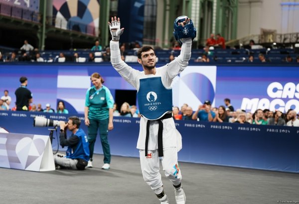Azerbaijani taekwondo athlete Magomedov advances to Paris Olympics finals (PHOTO)