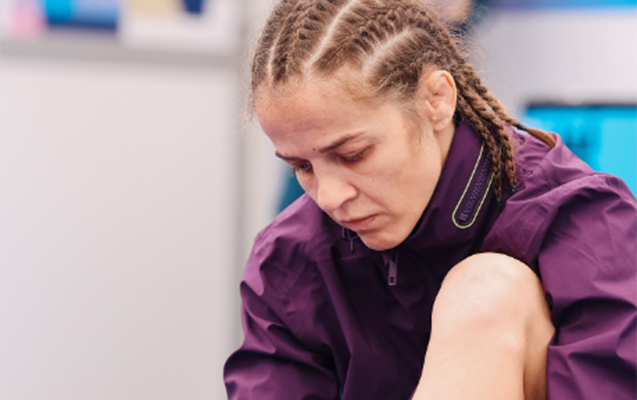 Azerbaijani veteran wrestler weighs up maintaining her athletic career