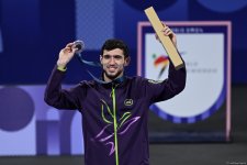 Азербайджанский тхэквондист завоевал серебряную медаль на Олимпийских играх (ФОТО)
